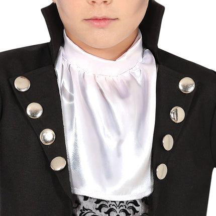Costume di Halloween da ragazzo nero vampiro