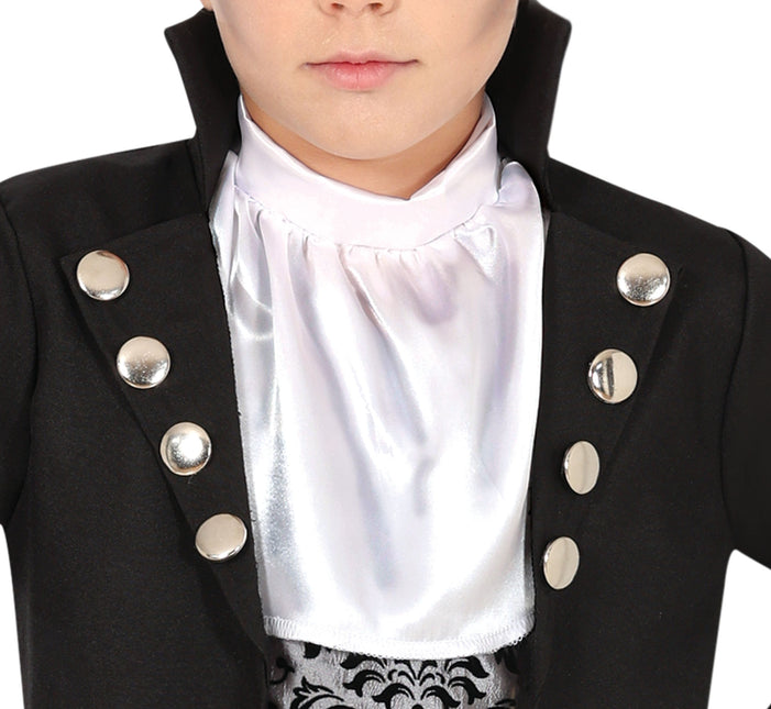 Costume di Halloween da ragazzo nero vampiro