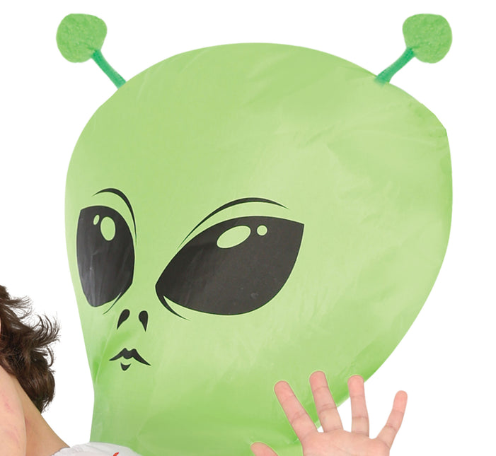 Tuta aliena Bambino verde Portami con te
