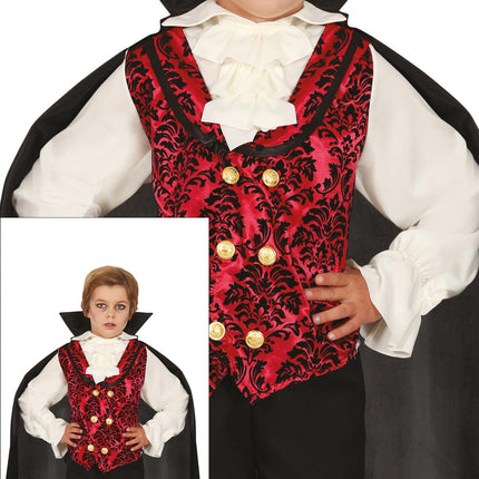 Costume di Halloween da ragazzo vampiro