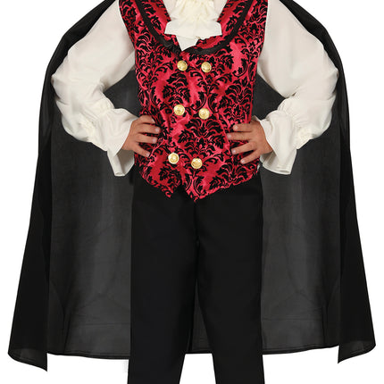 Costume di Halloween da ragazzo vampiro