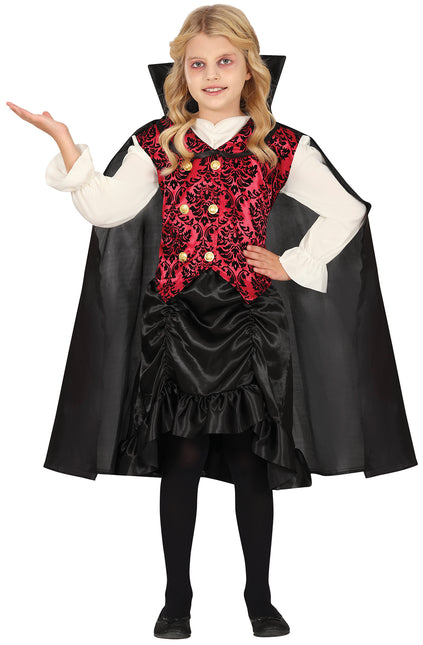 Costume Halloween Ragazza Vampiro