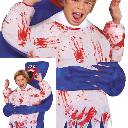 Tuta aliena Bambino blu Portami con te