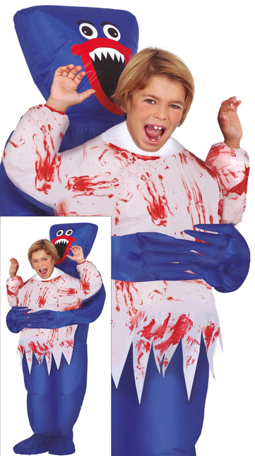 Tuta aliena Bambino blu Portami con te