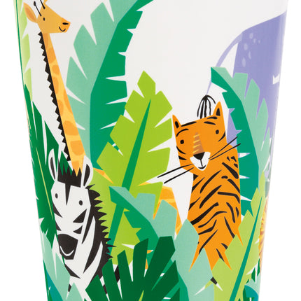 Bicchieri di carta da 9 oz Animal Safari, 8ct