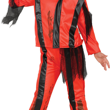 Costume di Halloween da ragazzo che balla con gli zombie