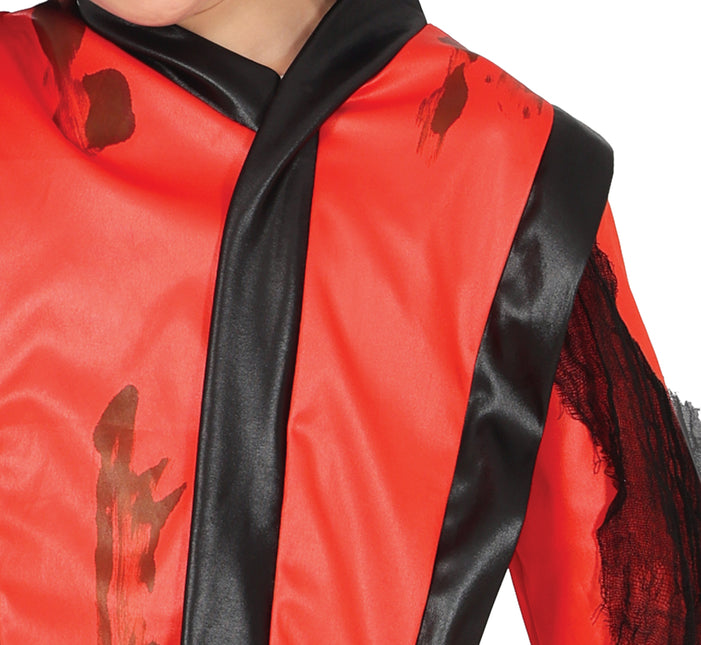 Costume di Halloween da ragazzo che balla con gli zombie