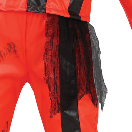 Costume di Halloween da ragazzo che balla con gli zombie