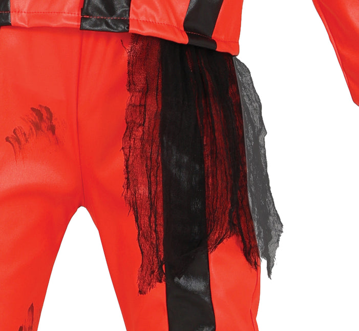 Costume di Halloween da ragazzo che balla con gli zombie