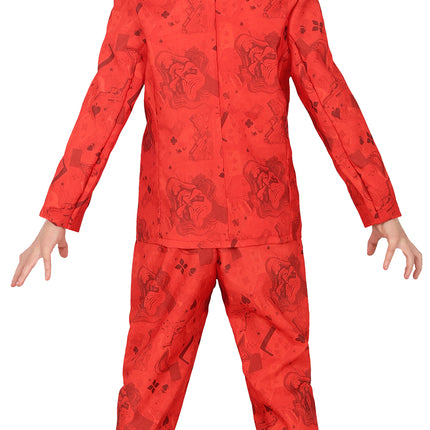 Costume di Halloween da ragazzo rosso