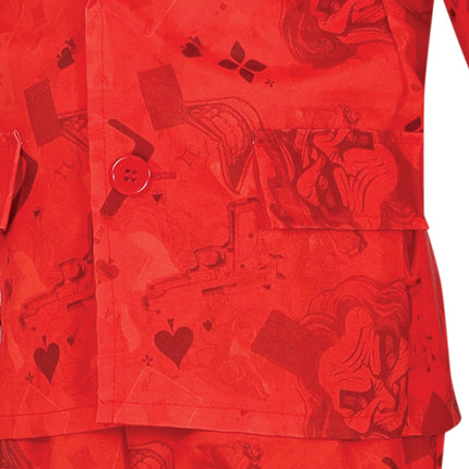 Costume di Halloween da ragazzo rosso