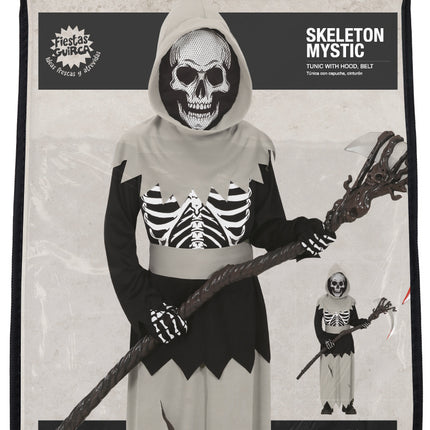 Costume Halloween Ragazzo Scheletro Mistico