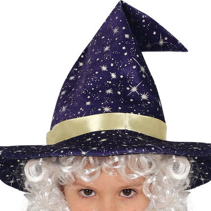 Costume di Halloween da mago per bambino