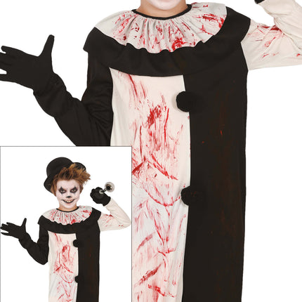 Costume di Halloween Ragazzo Orribile Clown