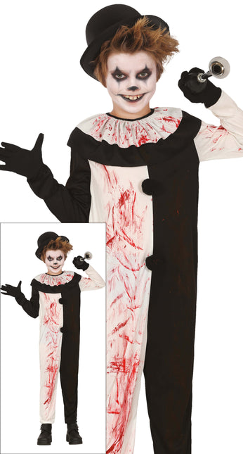 Costume di Halloween Ragazzo Orribile Clown