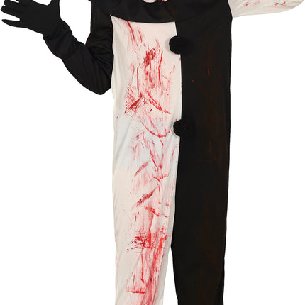 Costume di Halloween Ragazzo Orribile Clown