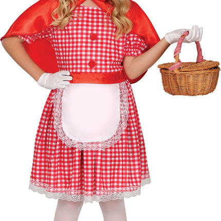 Costume Halloween Ragazza Cappuccetto Rosso Lupo