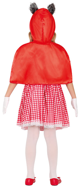 Costume Halloween Ragazza Cappuccetto Rosso Lupo