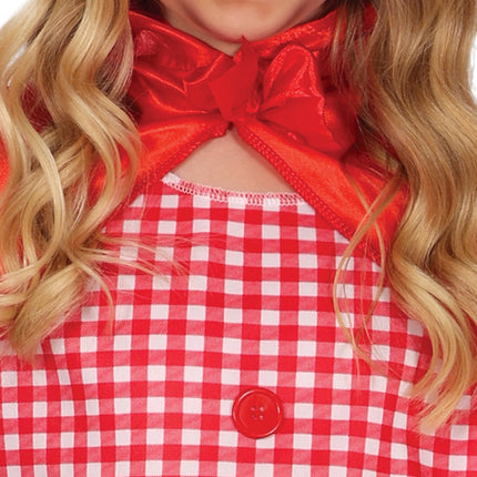 Costume Halloween Ragazza Cappuccetto Rosso Lupo