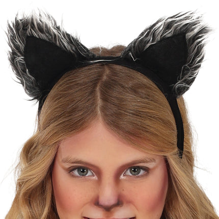 Costume di Halloween da ragazza lupo mannaro