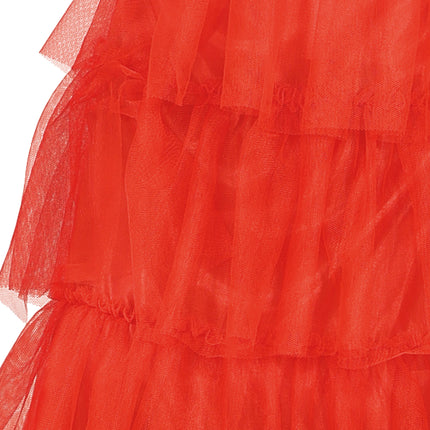 Vestito Halloween Ragazza Rossa