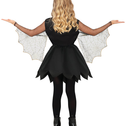 Vestito Halloween Ragazza Ragnatele e Ragno