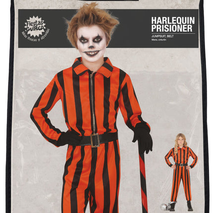 Costume Halloween Bambino Arlecchino Prigioniero