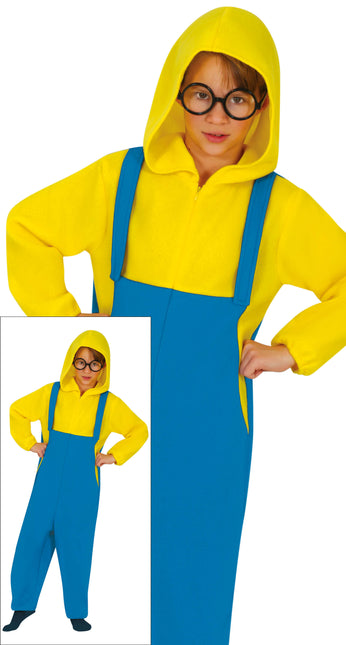 Costume da Minion Blu Giallo Bambino