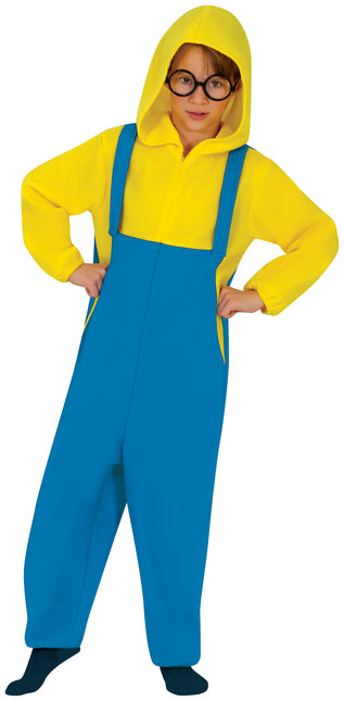 Costume da Minion Blu Giallo Bambino