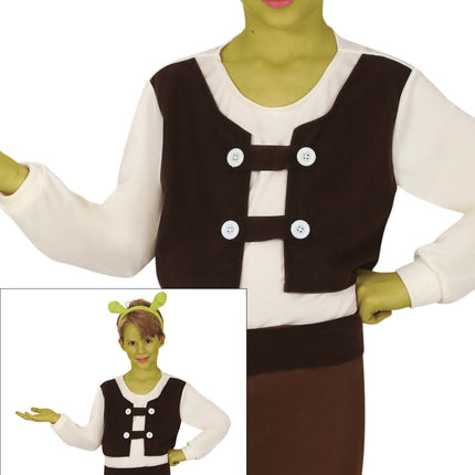 Costume da mostro della palude per bambino