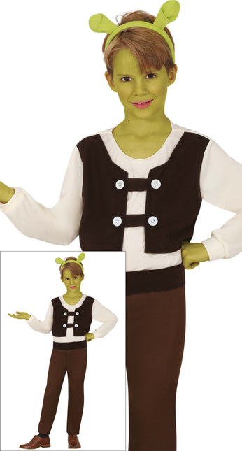 Costume da mostro della palude per bambino