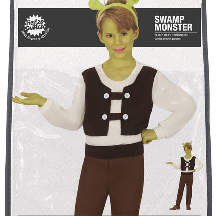 Costume da mostro della palude per bambino
