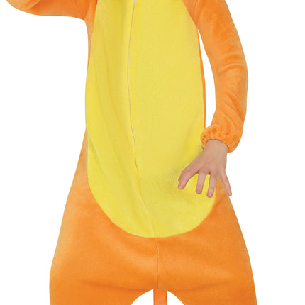 Costume da drago arancione per bambino