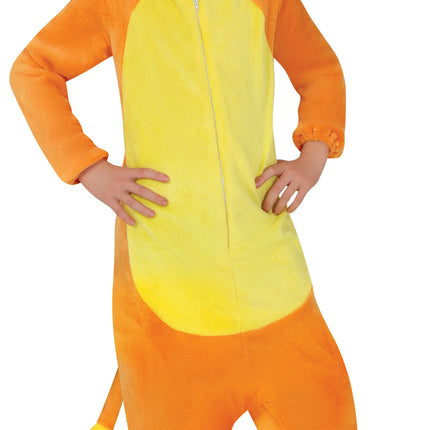 Costume da drago arancione per bambino