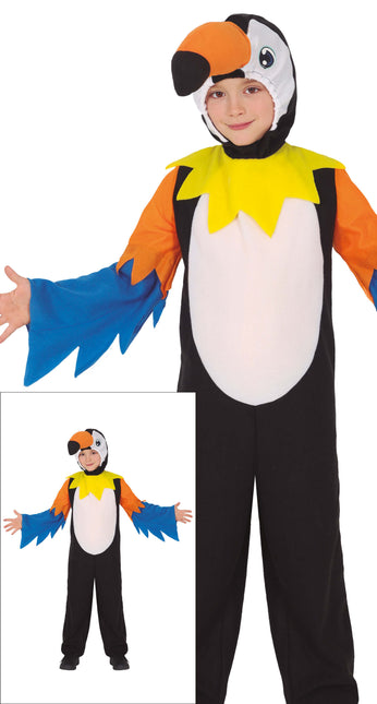 Costume da pappagallo bambino Tucano