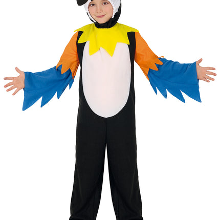 Costume da pappagallo bambino Tucano