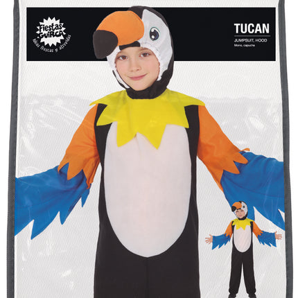 Costume da pappagallo bambino Tucano