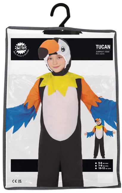 Costume da pappagallo bambino Tucano