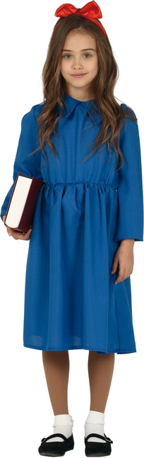 Costume da scolaretta bambina topo di biblioteca