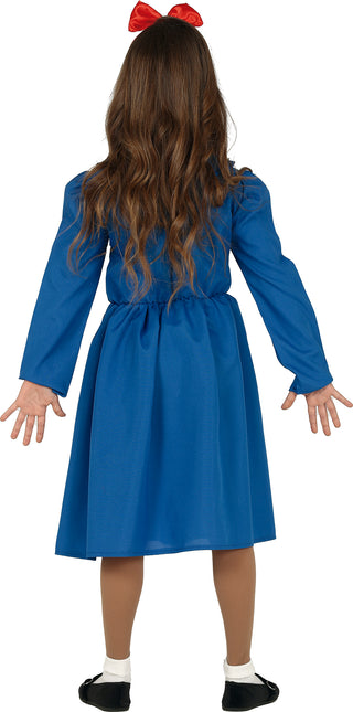 Costume da scolaretta bambina topo di biblioteca