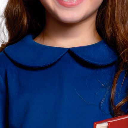 Costume da scolaretta bambina topo di biblioteca