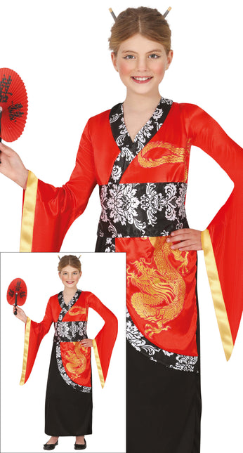 Costume da bambino cinese 2 pezzi