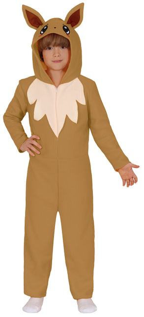 Onesie Fox Marrone Beige Bambino