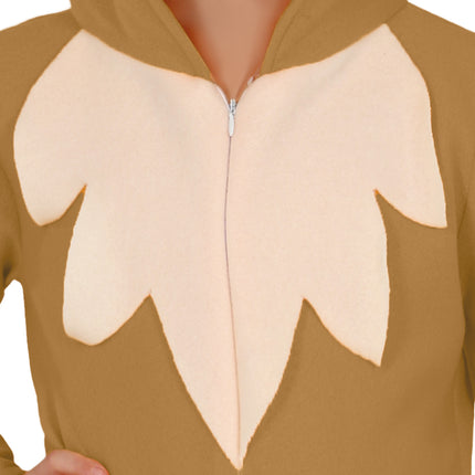 Onesie Fox Marrone Beige Bambino