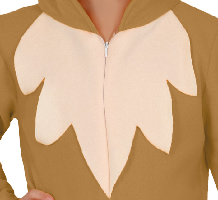 Onesie Fox Marrone Beige Bambino