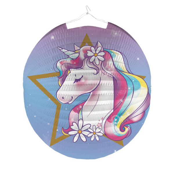 Lampione Unicorno 25 cm