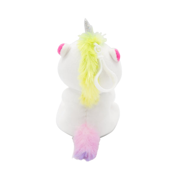 Palloncino Unicorno Peso Bianco Rosa 2-In-1 Abbraccio 11cm