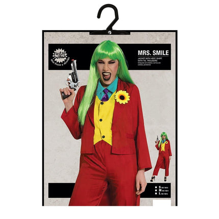 Costume di Halloween da donna Mrs Smile