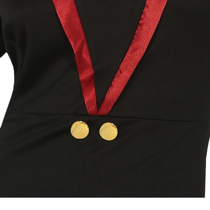 Costume da strega di Halloween da donna nero