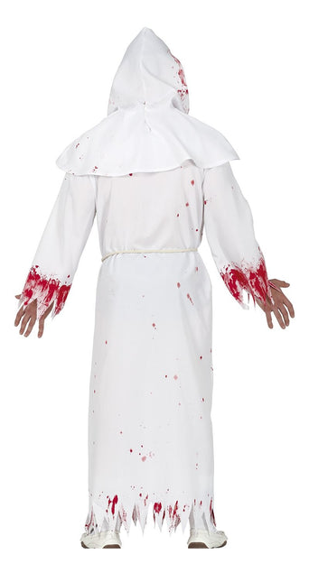 Costume di Halloween da monaco da uomo, sanguinario L